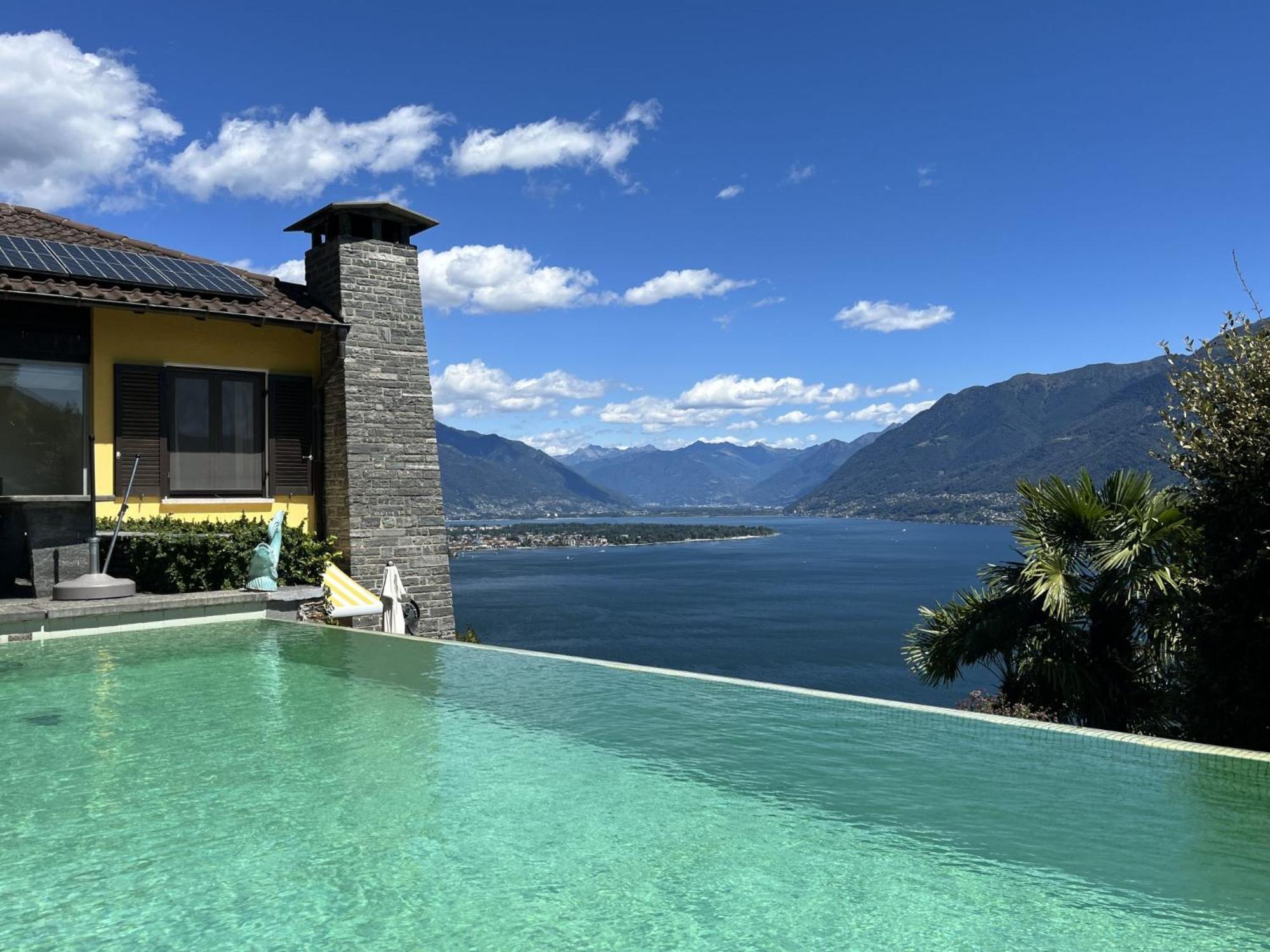 Holiday Home Villetta Irma By Interhome Ronco sopra Ascona Kültér fotó